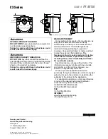 Preview for 6 page of Honeywell CX Series Installation And Service Instructions Manual