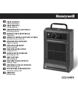 Honeywell CZ2104EV Operating Instructions Manual preview