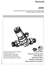 Honeywell D05FS-A Series Installation Instructions Manual preview