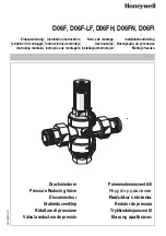 Honeywell D06F Installation Instructions Manual preview