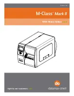 Honeywell datamax-o'neil M-4206 Manual preview