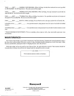 Preview for 11 page of Honeywell DELTA21 Operator'S Manual