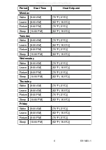 Предварительный просмотр 4 страницы Honeywell Deluxe Programmable Thermostat Operation User'S Manual