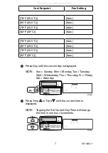 Preview for 7 page of Honeywell Deluxe Programmable Thermostat Operation User'S Manual