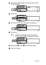 Preview for 11 page of Honeywell Deluxe Programmable Thermostat Operation User'S Manual