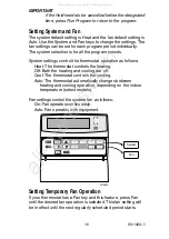 Preview for 16 page of Honeywell Deluxe Programmable Thermostat Operation User'S Manual