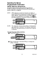 Preview for 13 page of Honeywell Deluxe User Manual