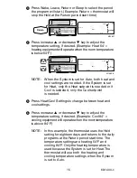 Preview for 15 page of Honeywell Deluxe User Manual