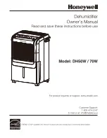 Honeywell DH&0W Owner'S Manual preview