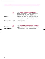 Предварительный просмотр 6 страницы Honeywell DHC 23 Operating Instructions Manual