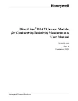 Honeywell DirectLine DL423 User Manual preview