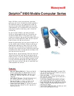 Honeywell Dolphin 9500 Specifications preview