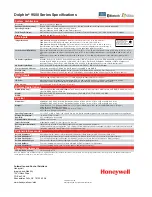 Preview for 2 page of Honeywell Dolphin 9500 Specifications