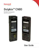 Honeywell Dolphin CH80 User Manual preview