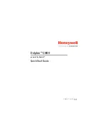 Honeywell Dolphin CN80 Quick Start Manual preview