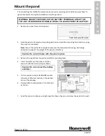 Предварительный просмотр 10 страницы Honeywell Domonial CME Series Installer Manual