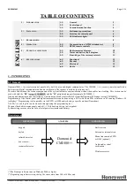 Предварительный просмотр 2 страницы Honeywell Domonial CMI 800++ Installer Manual