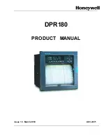 Honeywell DPR180 Product Manual предпросмотр