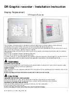 Honeywell DR Graphic Installation Instruction предпросмотр