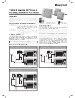 Honeywell DT92E Installation Instructions Manual preview