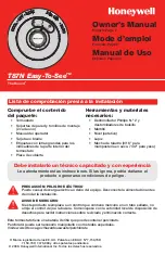 Preview for 11 page of Honeywell EASY-TO-SEE T87N Owner'S Manual