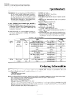 Preview for 2 page of Honeywell Easy-To-See TRADELINE T841B User Manual