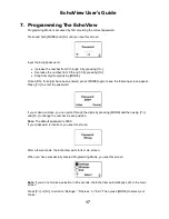 Preview for 17 page of Honeywell EchoView User Manual