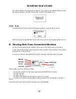 Preview for 27 page of Honeywell EchoView User Manual