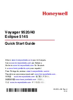 Honeywell Eclipse 5145 Quick Start Manual preview