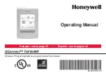 Preview for 1 page of Honeywell EConnect TL9160AR Operating Manual