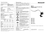 Предварительный просмотр 1 страницы Honeywell EEM-CT Installation Manual