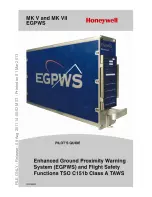 Preview for 1 page of Honeywell EGPWS MK V Pilot'S Manual