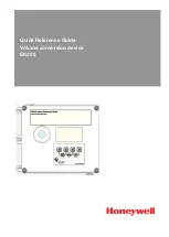 Предварительный просмотр 1 страницы Honeywell EK205 Quick Reference Manual