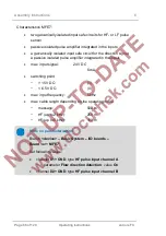 Preview for 86 page of Honeywell enCore FC1 Operating Instructions Manual