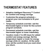 Предварительный просмотр 9 страницы Honeywell EnergyPro T8665C Owner'S Manual