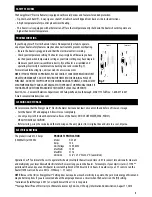 Предварительный просмотр 5 страницы Honeywell EnergySmart HZ-789 series Instruction Manual