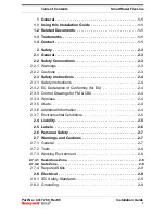 Preview for 3 page of Honeywell Enraf SmartRadar FlexLine Installation Manual