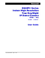 Предварительный просмотр 1 страницы Honeywell EQUIP HD3MDIH User Manual