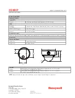 Preview for 4 page of Honeywell EQUIP HD4DIP Brochure & Specs