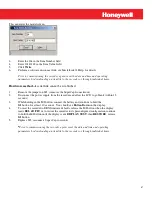 Предварительный просмотр 37 страницы Honeywell ERX User Manual