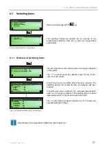 Preview for 37 page of Honeywell ESSER Fire Alarm Control Panel Compact Commissioning Instruction