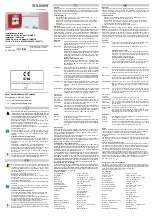 Honeywell ESSER IQ8MCP Installation Instruction preview