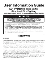 Preview for 1 page of Honeywell EV1 User'S Information Manual