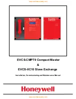 Предварительный просмотр 1 страницы Honeywell EVCS-CMPT9 Installation, Commissioning And Maintenance Manual