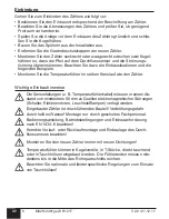 Предварительный просмотр 6 страницы Honeywell EW600 Series Operating And Installation Instructions