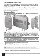 Preview for 14 page of Honeywell EW600 Series Operating And Installation Instructions