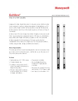 Honeywell ExitView HSB37NS Brochure & Specs предпросмотр