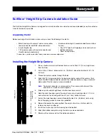 Preview for 1 page of Honeywell ExitView Installation Manuals