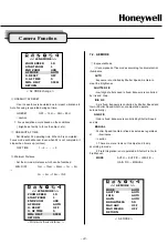 Preview for 18 page of Honeywell EXWJ400-10 Installation&Operation Manual Book