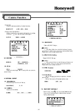 Preview for 24 page of Honeywell EXWJ400-10 Installation&Operation Manual Book